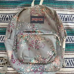 Jansport floral backpack